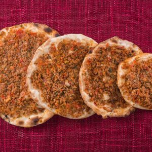 EMPANADAS ABIERTAS LAHMAYÚN - Tamaño mini bocado, por Docena (24 hs)