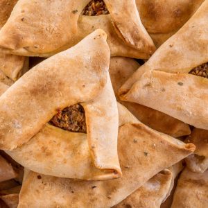 EMPANADAS CERRADAS DE CARNE (FATAY) - Tamaño copetín, por Docena (24 hs)