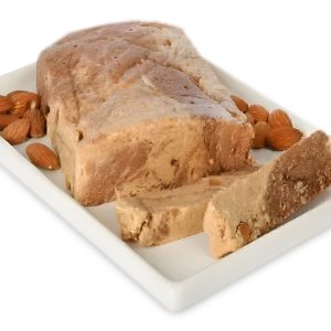 HALVÁ (HALAWA) DE MANI COMBINADO: CACAO y ALMENDRAS